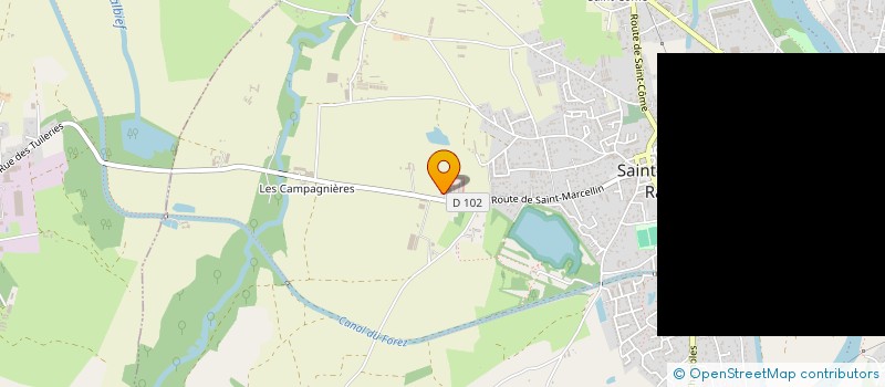 localisation de l'entreprise SCI LA CHATELAINE  SAINT-JUST-SAINT-RAMBERT