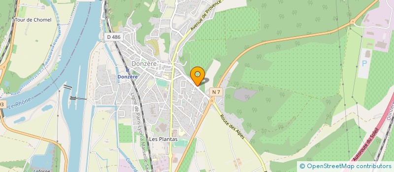 localisation de l'entreprise SCI LA CHATELIERE à FOURS