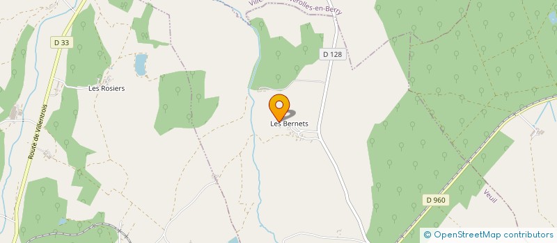 localisation de l'entreprise SCI LA CHATERIE à VEUIL