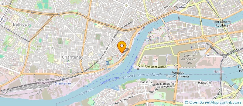 localisation de l'entreprise SCI LA CHATONNERIE  NANTES