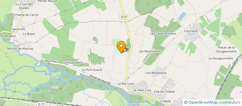 localisation de l'entreprise SCI LA CHATONNIERE à AZAY-LE-RIDEAU
