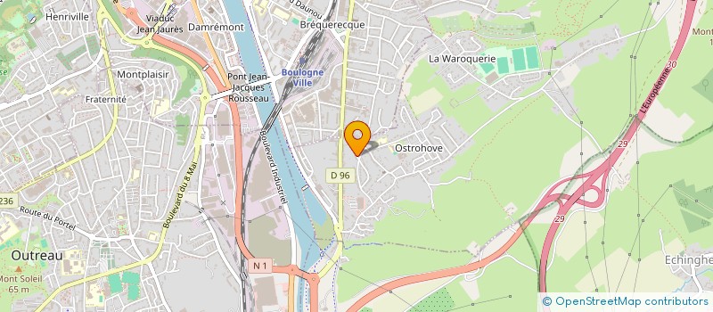 localisation de l'entreprise SCI LA CHAUDIERE à SAINT-MARTIN-BOULOGNE