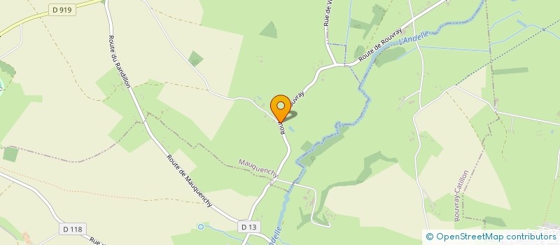 localisation de l'entreprise SCI LA CHAULE  MAUQUENCHY