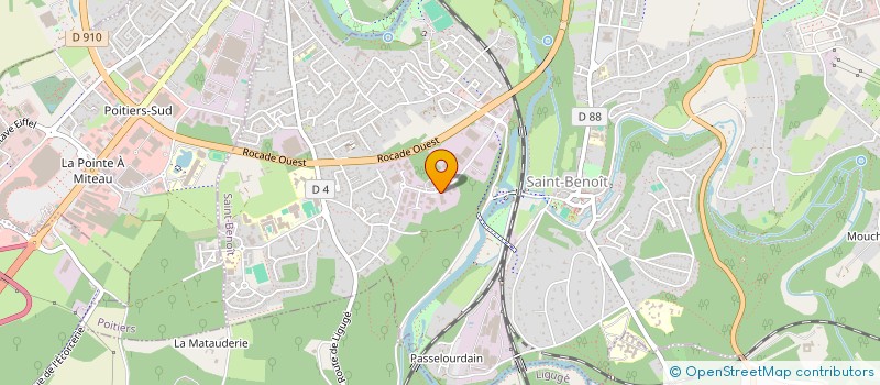 localisation de l'entreprise SCI LA CHAUME à SAINT-BENOIT