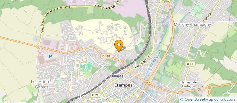 localisation de l'entreprise SCI LA CHAUME à ETAMPES