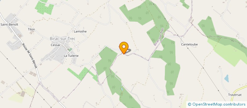 localisation de l'entreprise SCI LA CHAUMIERE  GONTAUD-DE-NOGARET