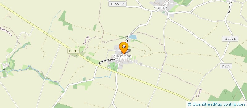 localisation de l'entreprise SCI LA CHAUMIERE  VILLEMORIN