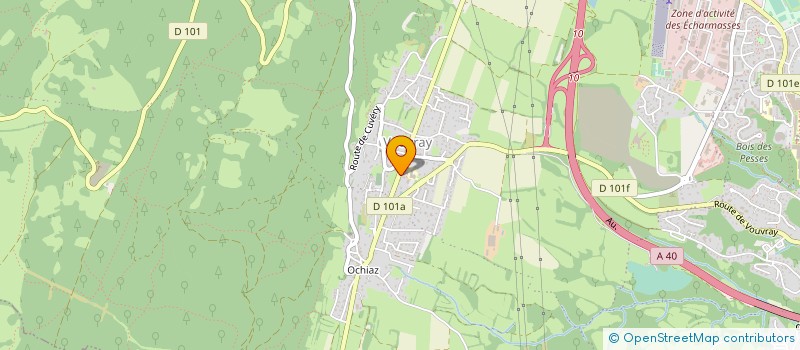 localisation de l'entreprise SCI LA CHAUMIERE à VALSERHONE