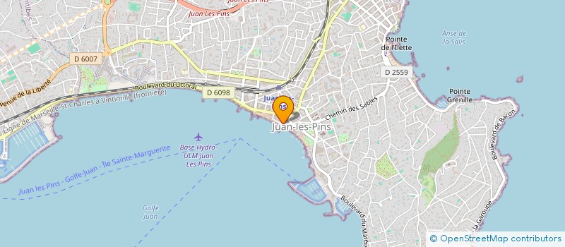 localisation de l'entreprise SCI LA CHAUMIERE à ANTIBES