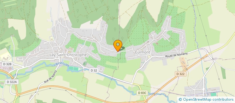 localisation de l'entreprise SCI LA CHAUMIERE  LAY-SAINT-CHRISTOPHE