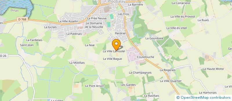 localisation de l'entreprise SCI LA CHAUMIERE  BEAUSSAIS-SUR-MER