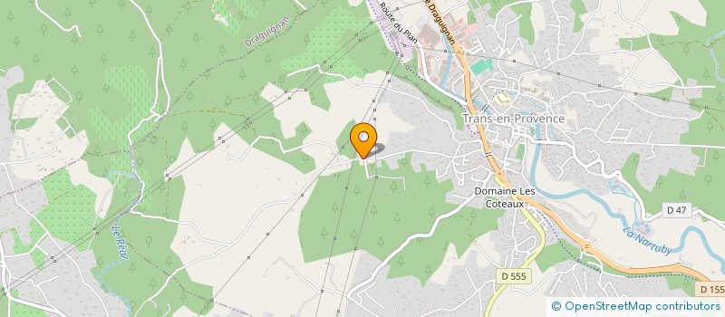 localisation de l'entreprise SCI LA CHEINEDO DOU CASSIVET à TRANS-EN-PROVENCE