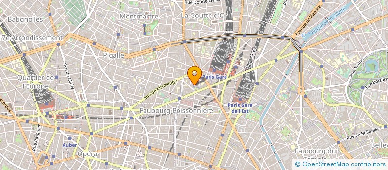 localisation de l'entreprise SCI LA CHEMILLOISE  PARIS