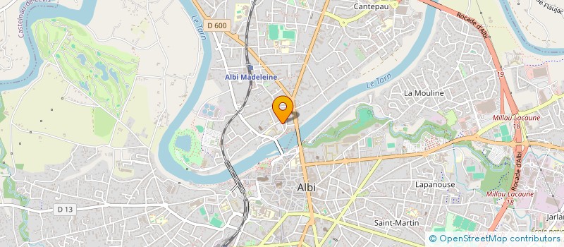 localisation de l'entreprise SCI LA CHEMINEE à ALBI