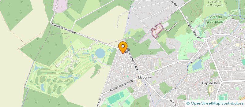 localisation de l'entreprise SCI LA CHENAIE DUCASSE  PESSAC