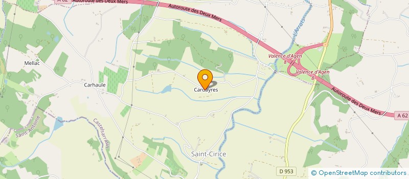 localisation de l'entreprise SCI LA CHENERAIE  DUNES