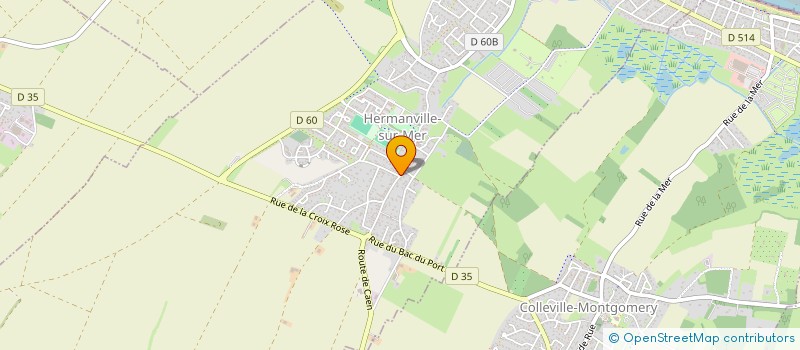 localisation de l'entreprise SCI LA CHENERALE à HERMANVILLE-SUR-MER