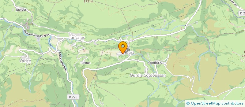 localisation de l'entreprise SCI LA CHEUSTOISE  CHEUST