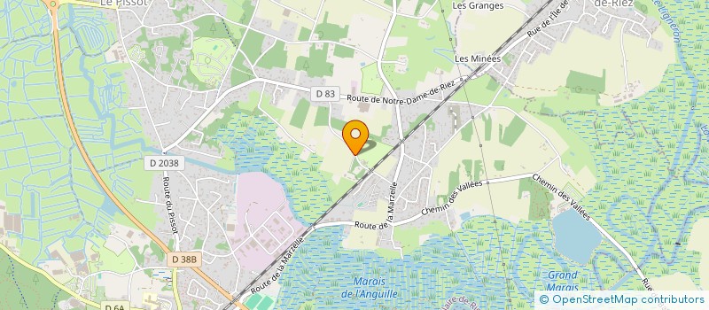 localisation de l'entreprise SCI LA CHEVALERIE à SAINT-HILAIRE-DE-RIEZ