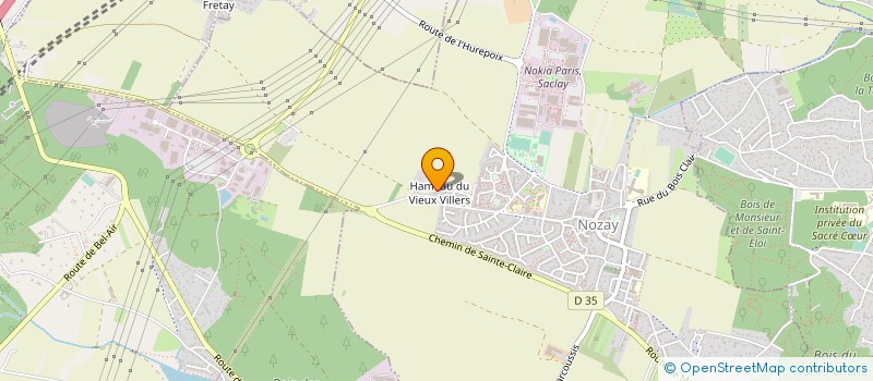 localisation de l'entreprise SCI LA CHEVALIERE à SAVIGNY-SUR-ORGE