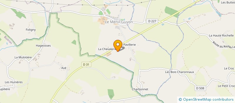 localisation de l'entreprise SCI LA CHEVALLERIE à LE MENIL-GUYON
