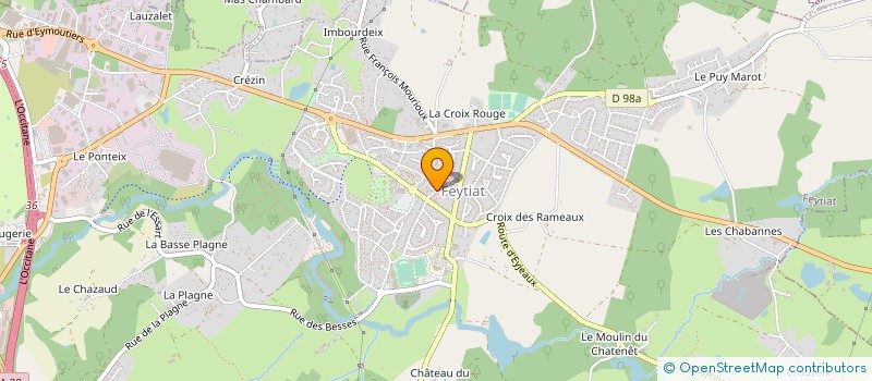 localisation de l'entreprise SCI LA CHEZE à FEYTIAT