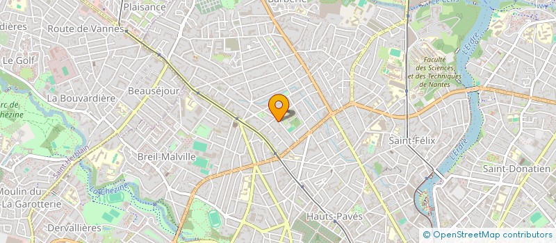 localisation de l'entreprise SCI LA CHOHONNIERE à NANTES
