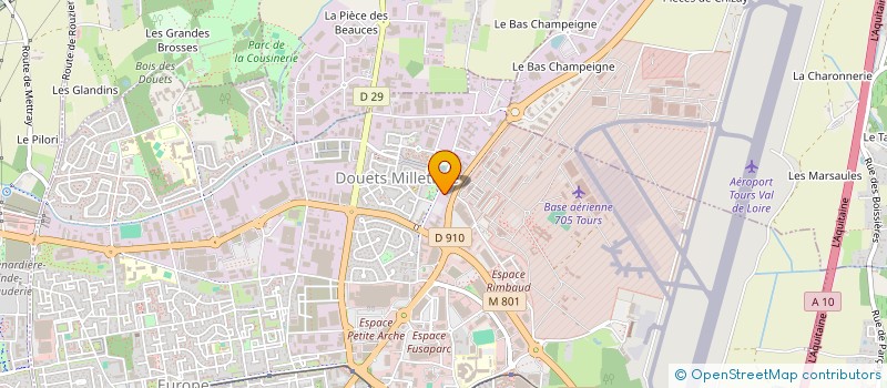 localisation de l'entreprise SCI LA CHOISILLE à TOURS