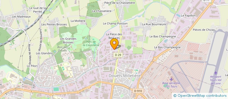 localisation de l'entreprise SCI LA CHOISSEL à NOTRE-DAME-D'OE