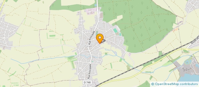 localisation de l'entreprise SCI LA CHOUETTE  GRIES