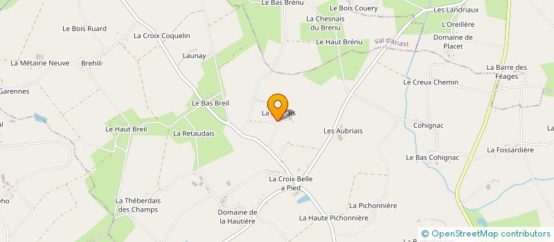 localisation de l'entreprise SCI LA CHTIBREIZH FAMILY  PIPRIAC