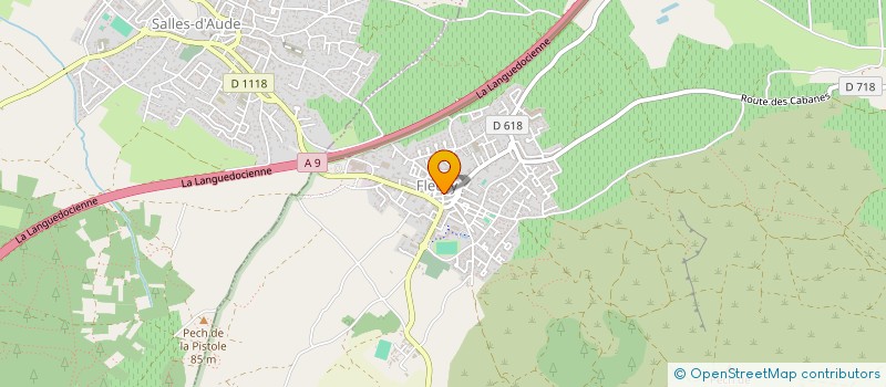 localisation de l'entreprise SCI LA CIGALE à FLEURY