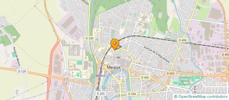 localisation de l'entreprise SCI LA CIGALE à MEAUX