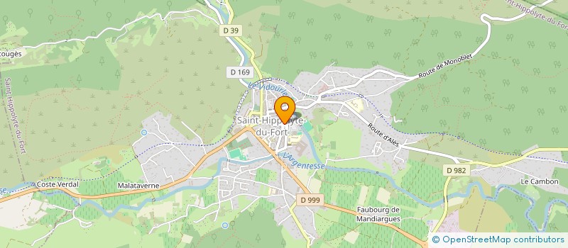 localisation de l'entreprise SCI LA CIGALIERE  SAINT-HIPPOLYTE-DU-FORT