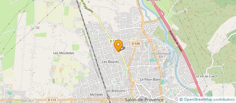 localisation de l'entreprise SCI LA CIGALIERE  SAINT-RAPHAEL