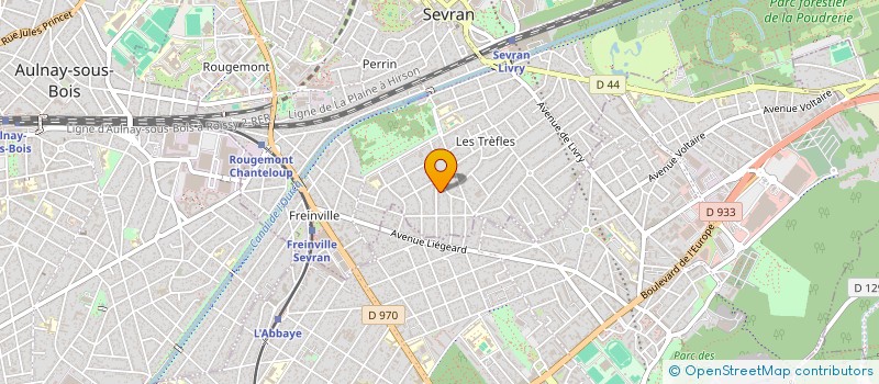 localisation de l'entreprise SCI LA CIGOGNE à SEVRAN