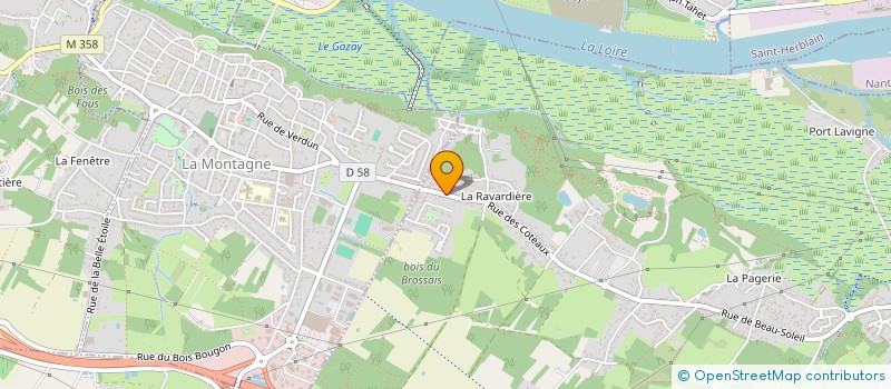 localisation de l'entreprise SCI LA CIME à BOUGUENAIS