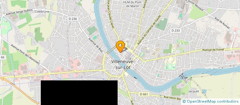 localisation de l'entreprise SCI LA CIOTAT IMMOBILIER  VILLENEUVE-SUR-LOT