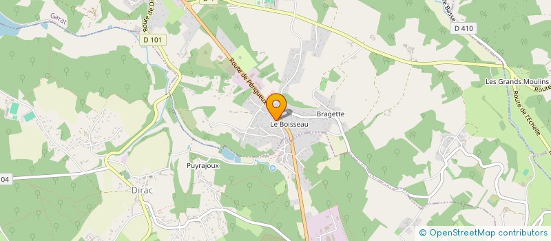 localisation de l'entreprise SCI LA CISTERNIE  GARAT