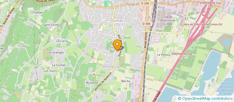 localisation de l'entreprise SCI LA CITADELLE  LIMAS