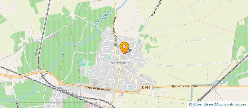 localisation de l'entreprise SCI LA CITADELLE  REDESSAN