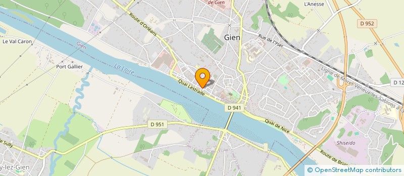localisation de l'entreprise SCI LA CITE à GIEN