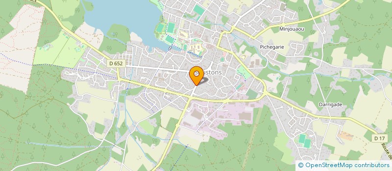 localisation de l'entreprise SCI LA CITE  SOUSTONS