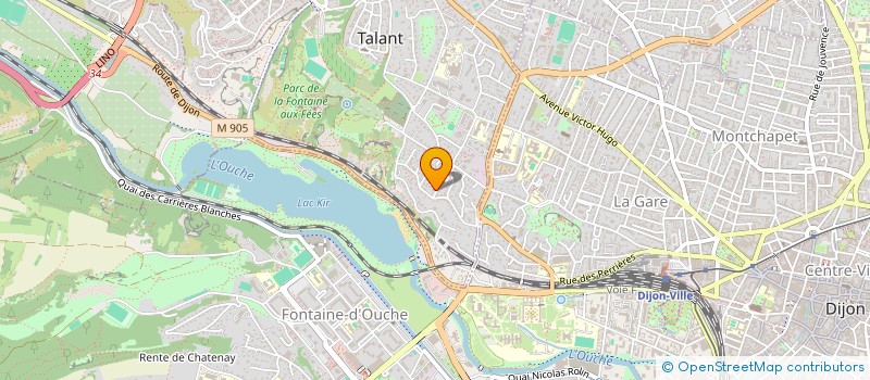 localisation de l'entreprise SCI LA CITROUILLE  TALANT