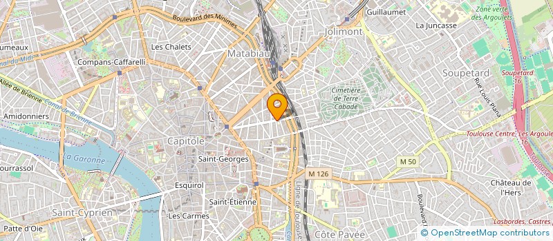 localisation de l'entreprise SCI LA CIVILE DE PORTEFEUILLE  TOULOUSE