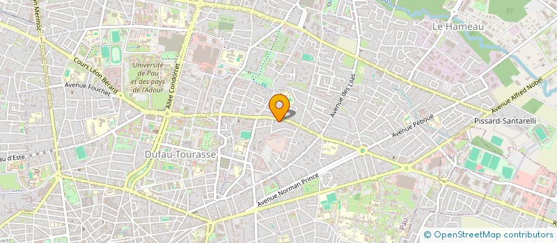 localisation de l'entreprise SCI LA CLAPE II à PAU