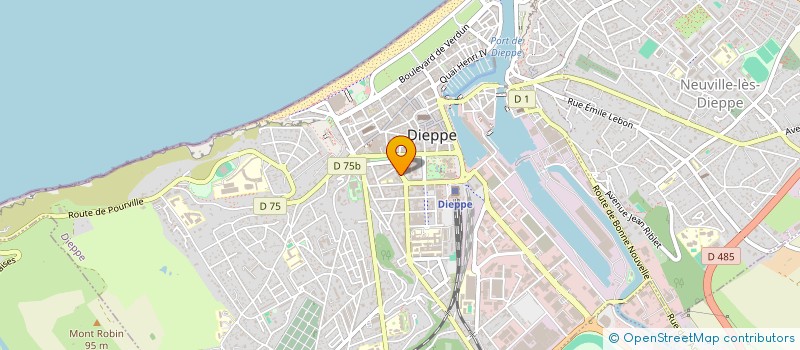 localisation de l'entreprise SCI LA CLARTE  DIEPPE