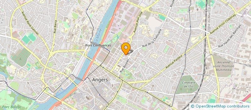 localisation de l'entreprise SCI LA CLARTE à ANGERS