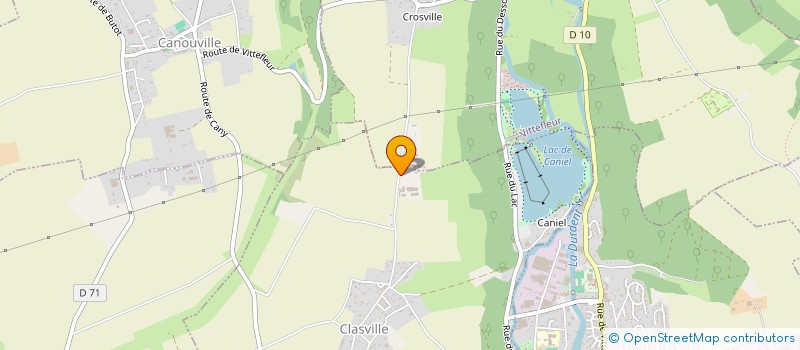 localisation de l'entreprise SCI LA CLASVILLAISE  CLASVILLE