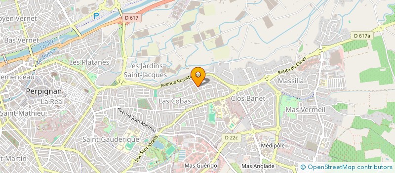 localisation de l'entreprise SCI LA CLAU DELS NINS à PERPIGNAN